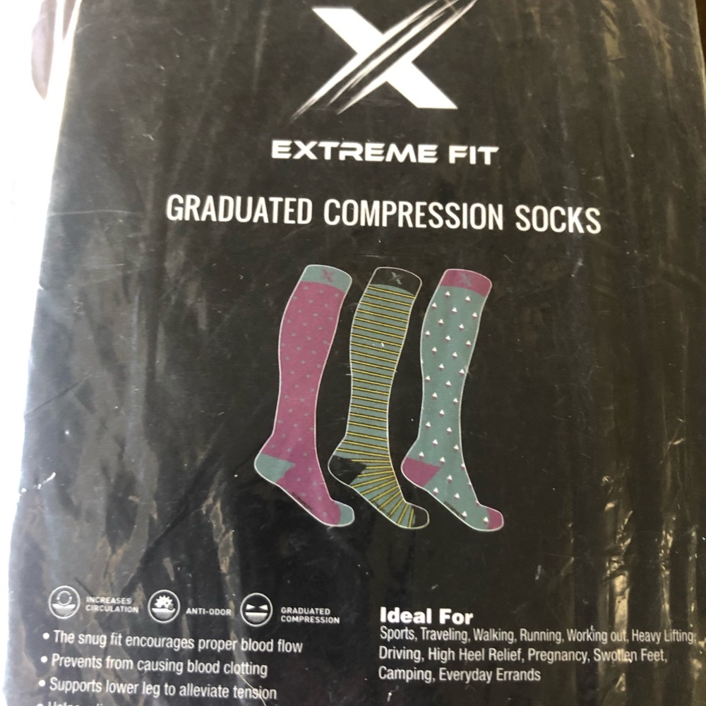 Brand new compression socks